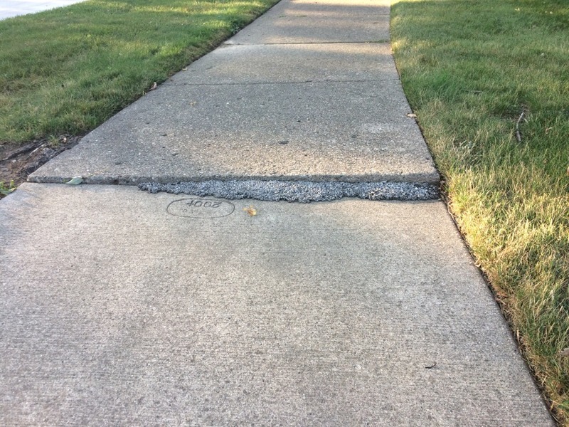 Uneven Sidewalk